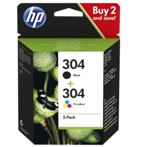 CARTUCCE ORIGINALE HP 304 INK CARTRIDGE COMBO 2-PACK