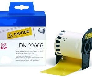 Yellow  62mmX15.24m  for Brother P-Touch QL1000 1050 1060