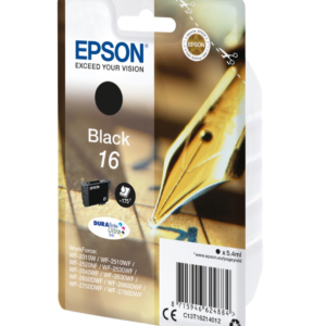 CARTUCCE ORIGINALE EPSON NERO SERIE 16 PENNA/CRUCI
