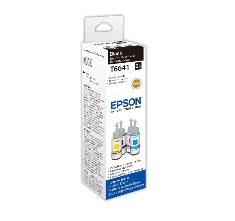 ECOTANK ORIGINALE T6641 FLACONE INCH.NERO 70ML