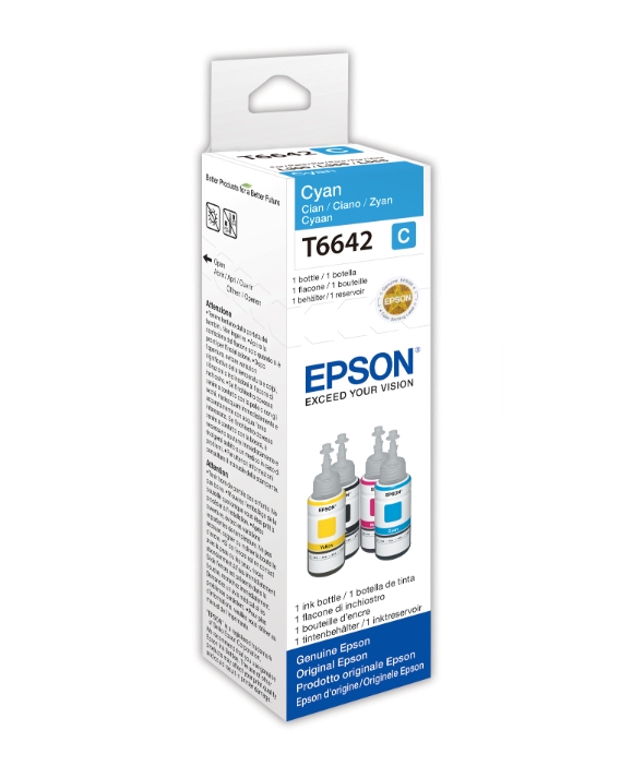 ECOTANK ORIGINALE T6641 FLACONE INCH.CIANO 70ML