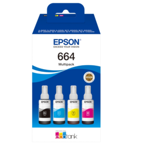 ECOTANK ORIGINALE T664 4-COLOUR MULTIPACK
