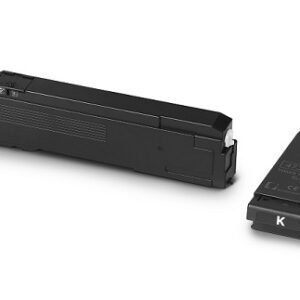 Black+Waste Compatible for OKI C 650dn-7K#09006130