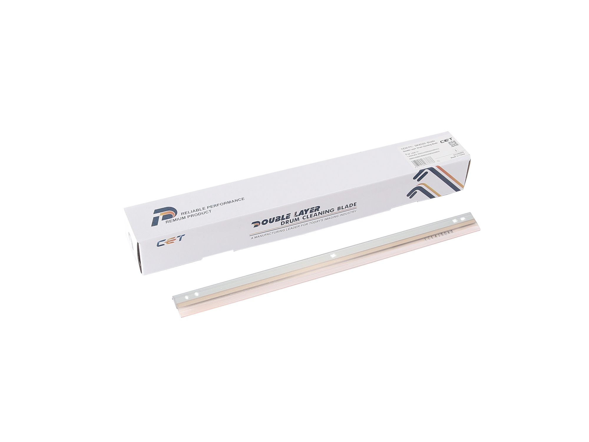 CET Double Layer Drum Cleaning Blade Kyocera 2552ci,Triumph-Adler 2508ci-300K#DK8350-Blade