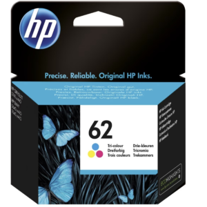 CARTUCCE ORIGINALE HP 62 TRI-COLOR