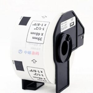 White 39mmX48m Compa Brother P-Touch QL500,550,570,580,710