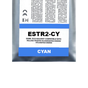 Ciano Pigment Eco-Solvent Ink Bag Compa Roland TrueVIS SG2,VG2,VF2,SG3,VG3#500ML