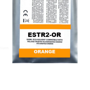 Orange Eco-Solvent Ink Bag Compa Roland TrueVIS SG2,VG2,VF2,SG3,VG3#500ML