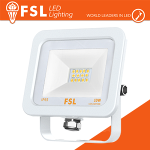 Proiettore per esterni Bianco 10W - IP65 115Â° 4000K