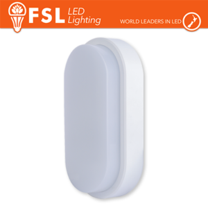 Plafoniera LED OVALE BIANCA 15W 3000K 55*100*200 IP54