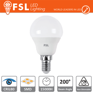 Lampada Sfera - 5,5W 4000K E14