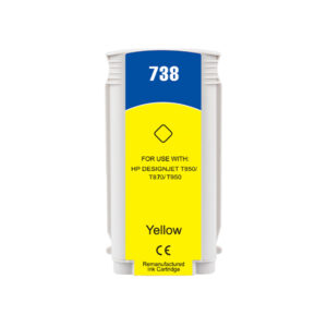 130ML Yellow Reman HP DesignJet T850,T870,XT870,XT950#498N7A