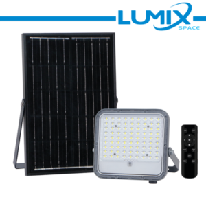 PROIETTORE SOLARE LED 3WHITE 150W + Crepuscolare