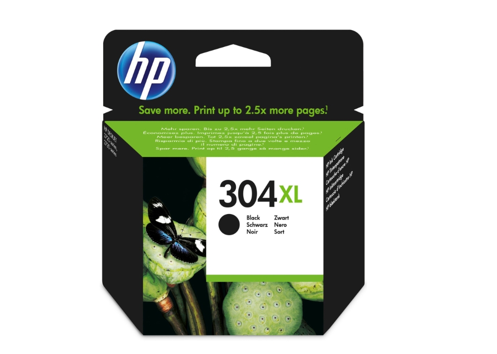 CARTUCCE ORIGINALE HP 304XL NERO