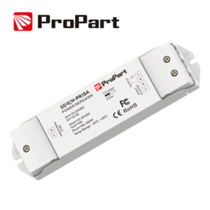Amplificatore LED 1 Canale - 15A, 12â€“24V DC