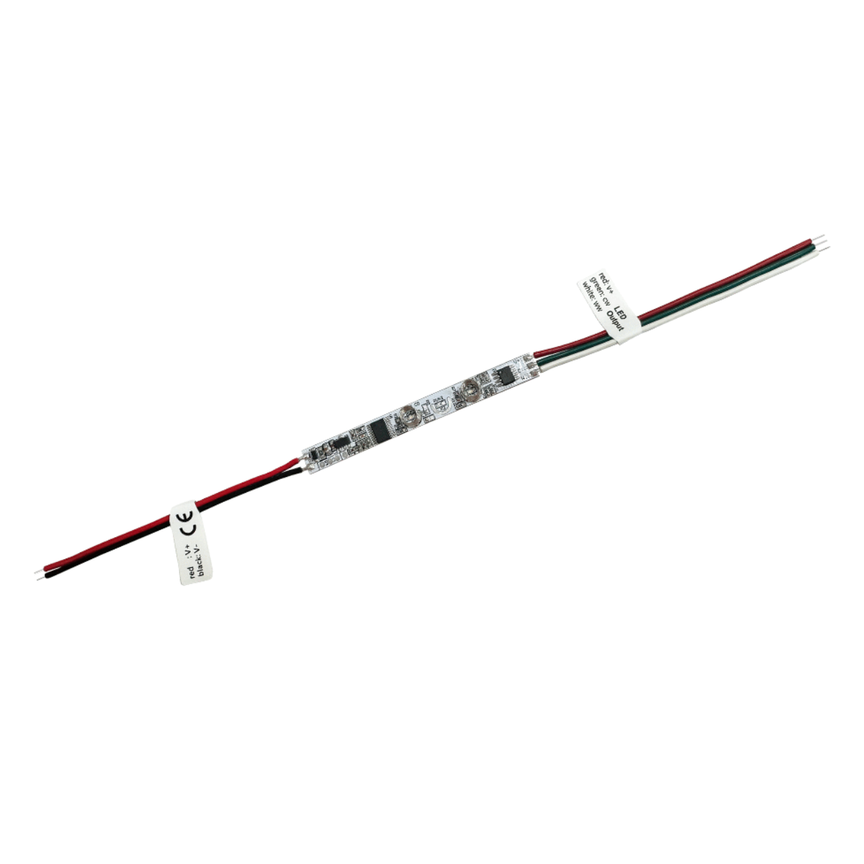 Pulsante Touch Controller LED CCT (3white), 5–24V, 2A, 2KHz PWM