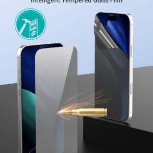 Pellicola frontale in vetro temperato flessibile Privacy per Plotter Ultra 9H HD 0,45 mm 10 pezzi