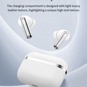 Auricolari carica wireless ANC TWS Ultra1 annullamento rumore esterno Bianchi