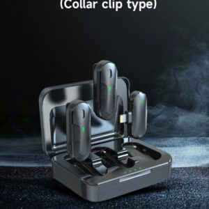 Doppio microfono wireless con connessione Lightning Apple