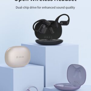 Auricolari EM043 wireless senza inserimento nell'orecchio OWS Ultra1 Viola