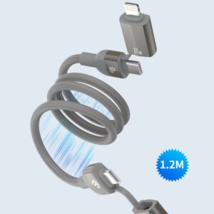 Cavo magnetico Ultra 2 intrecciato multifunzionale 4 in 1 Usb A-C-L