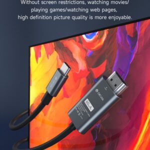 Adattatore da Tipo-C ad HDMI per trasmissione da smartphone a monitor