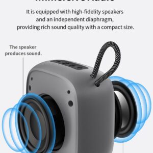 Altoparlante Bluetooth V5,3 Lite2 5 Watt EM501 Blu