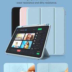 Cover Rosy per iPad 10 10.9 2022 con supporto Pencil Rosa