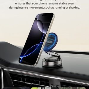 Supporto magnetico in metallo multi-angolo regolabile per supporto telefono Auto