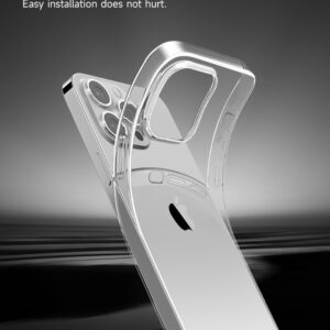 Cover Trasparente Morbida in TPU per iPhone 15 Plus