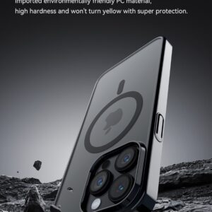 Cover Magnetica Glimmer con Apple Magsafe iPhone 15 Pro Gold