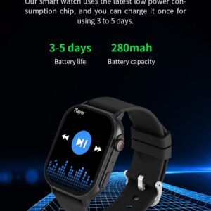DEVIA Smart Watch AMOLED Pro2 IP67 modello ZL94 Nero