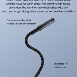 Adattatore Audio iPure da Lightning a presa Jack 3,5mm