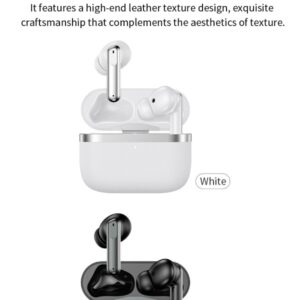 Auricolari carica wireless ANC TWS Ultra1 con annullamento rumore esterno Neri