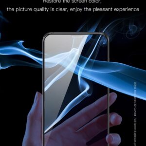 Pellicola in vetro temperato Full 3D iPhone 11 Pro Max Nera
