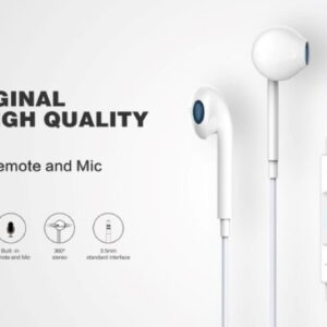 Auricolari Devia Smart con Mic e Controllo 1.2 mt Bianco