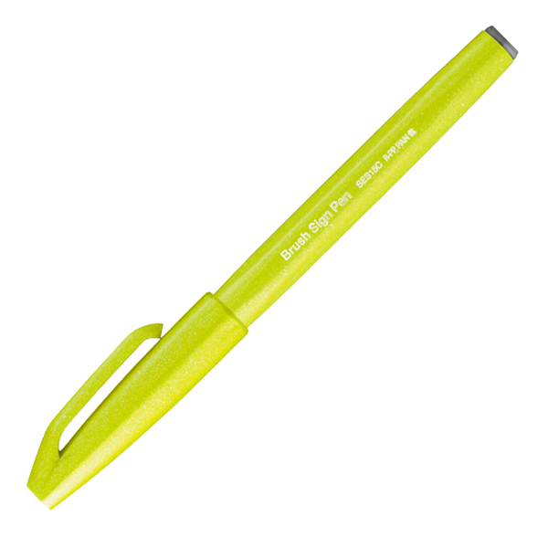 Pennarello Brush Trendy Sign Pen - colori assortiti - Pentel - conf. 6 pezzi - Image 3