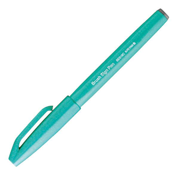 Pennarello Brush Trendy Sign Pen - colori assortiti - Pentel - conf. 6 pezzi - Image 7