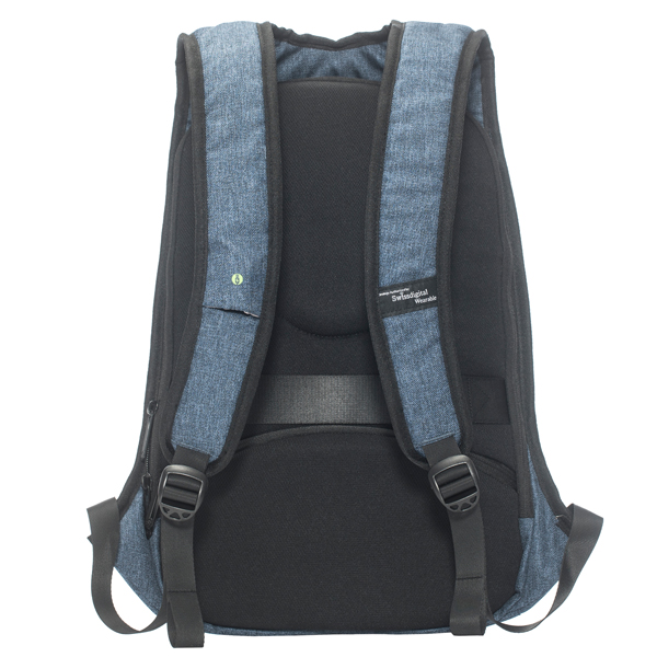 Zaino per pc Optical - notebook 15 - blu denim - Swiss - Image 3