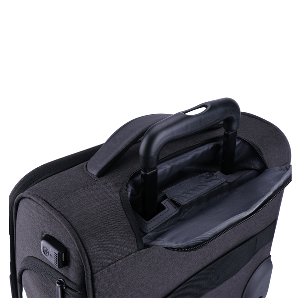 Trolley per pc Arosa - notebook 15,6 - nero - Swiss - Image 4