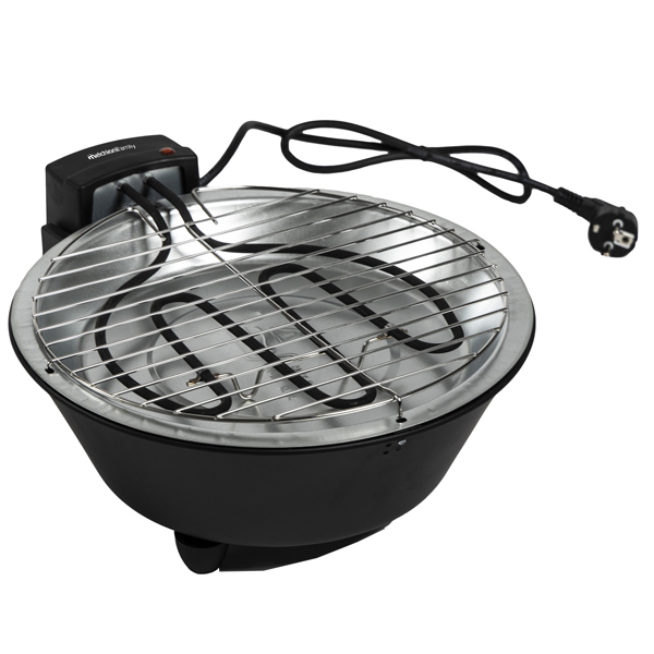 Griglia elettrica da tavolo BBQ1 - 1250 W - nero - Melchioni - Image 2