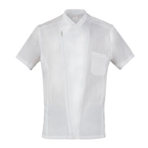 Casacca Maurizio - da uomo - manica corta - taglia S - bianco - Giblor's