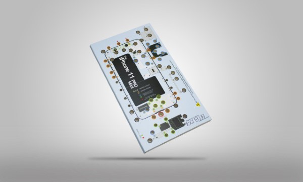 iScrews 11PM vassoio per posizionamento viti iPhone 11 Pro M