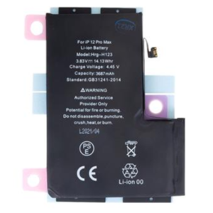 Batteria per iPhone 12 Pro Max 3687 mAh Li-Ion (Bulk)