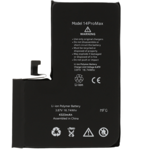 IP 14 Pro Max Batteria Diagnostica 4323 mAh Nero S+