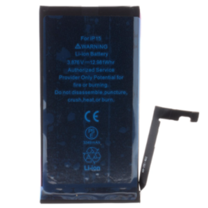 Batteria per iPhone 15 3349mAh Li-Ion resettata diagnostica