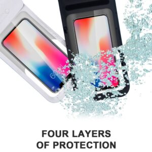 Custodia impermeabile 30 metri per smartphone fino a 6,9 pollici Silver