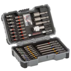 2607017164,X-Pro set bit avvitamento Extra Hard con portabit, 43 pz