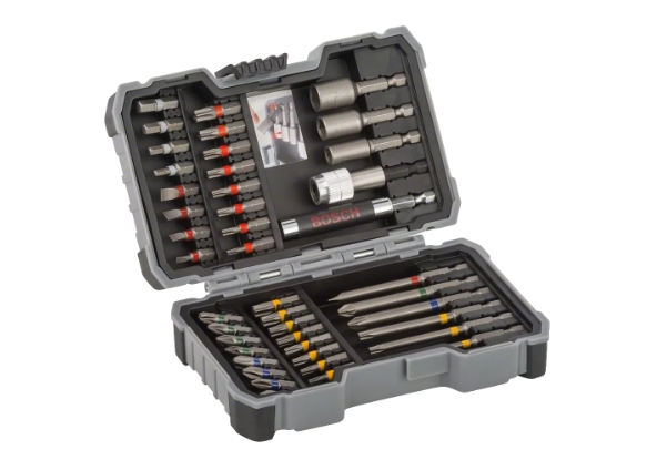 2607017164,X-Pro set bit avvitamento Extra Hard con portabit, 43 pz
