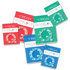 Blocco Quablock Original collato - A4 - 5 mm - 80 gr - 50 fogli - Pigna